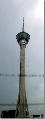 That's Macau Tower - 338mts